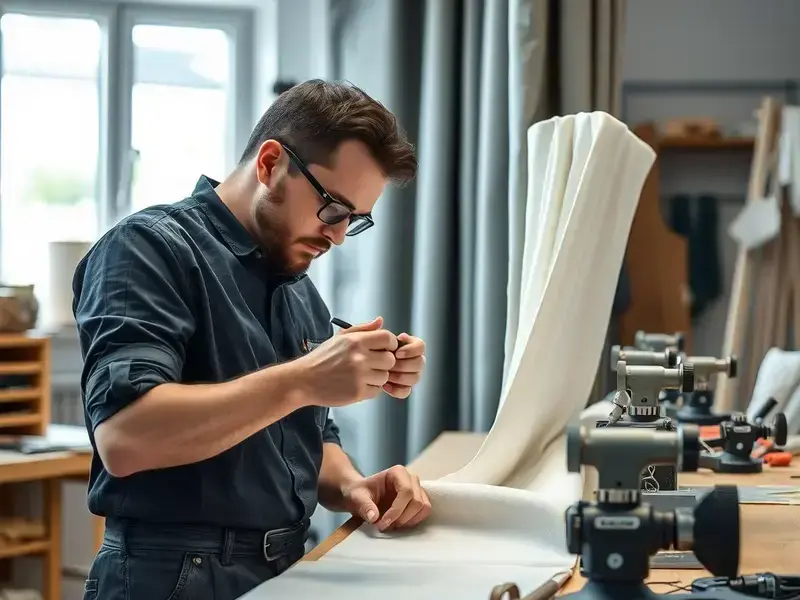 Professional drapery repair and maintenance